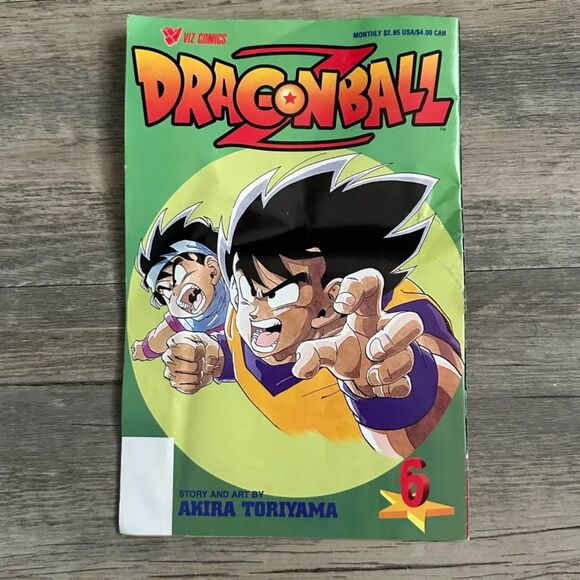 1997 1998 Dragon Ball Z Viz Comics Akira Toriyama Vol 5-8 - Picture 4 of 8